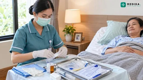 Homecare Pemasangan Kateter Urine